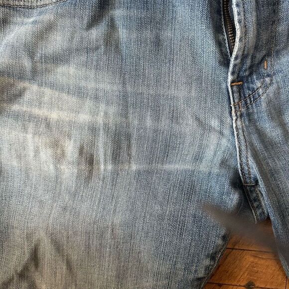 Adriano Goldshmeid The Graduate distressed tailored leg 33x30 jeans - Picture 4 of 7